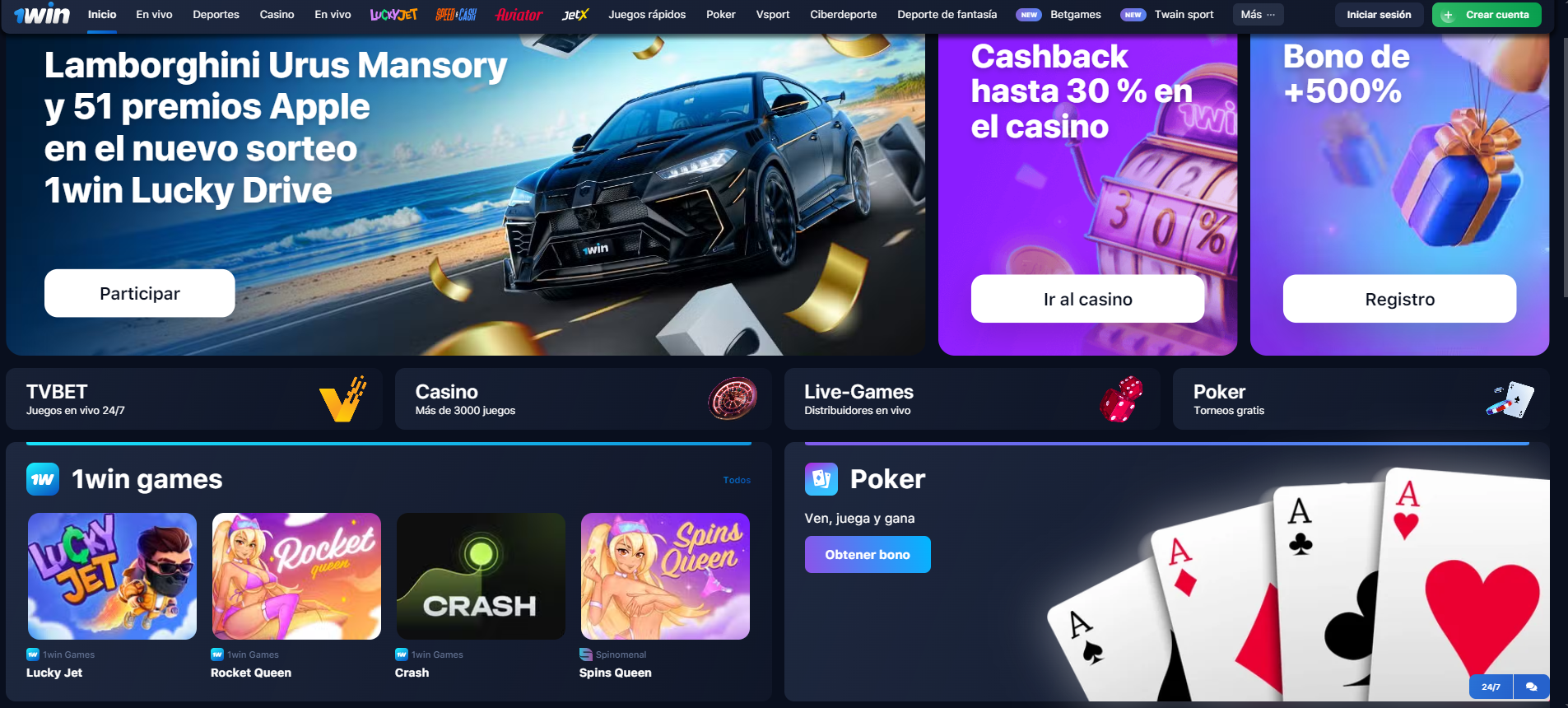 1win casino