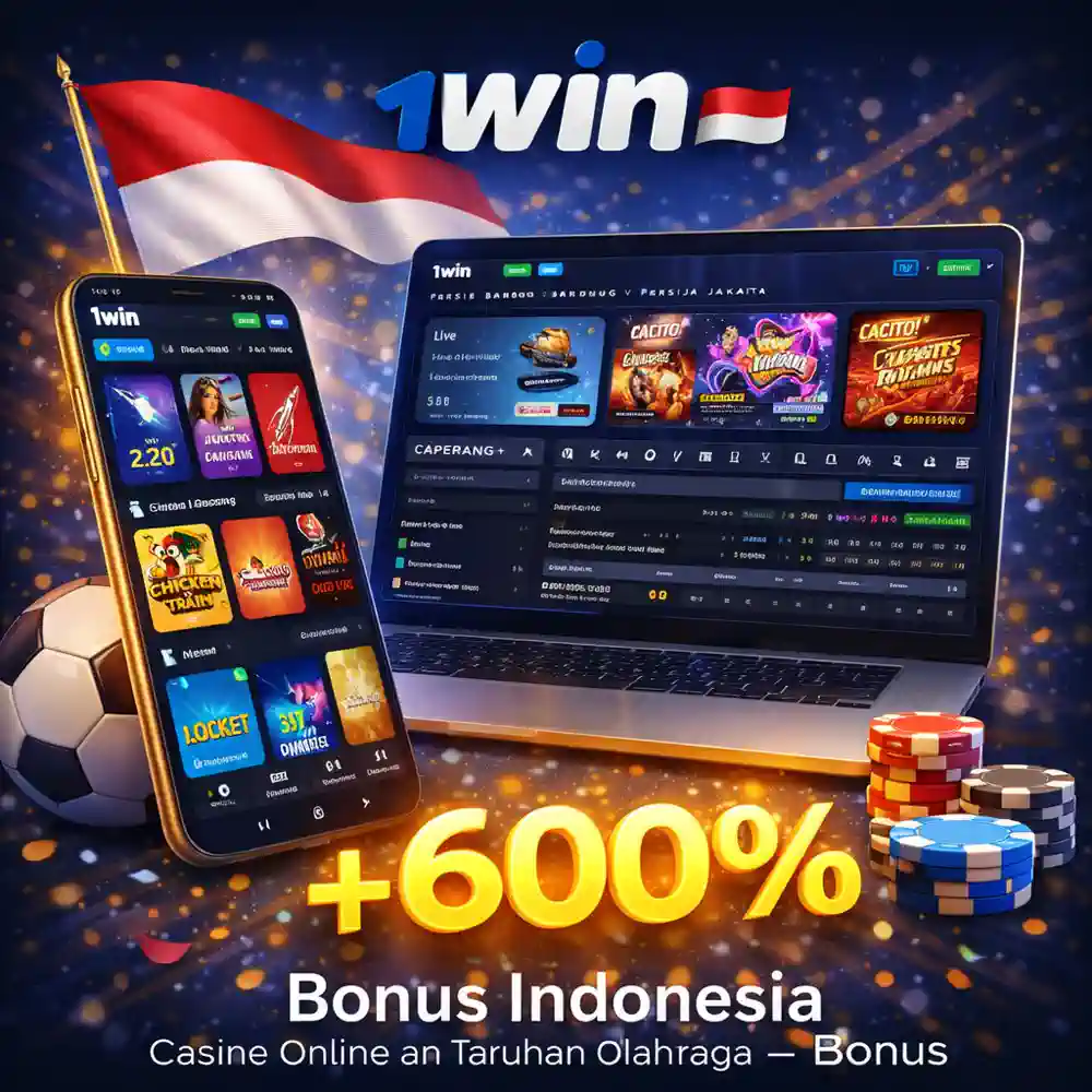1win Indonesia - Casino Online dan Taruhan Olahraga - Bonus +600%