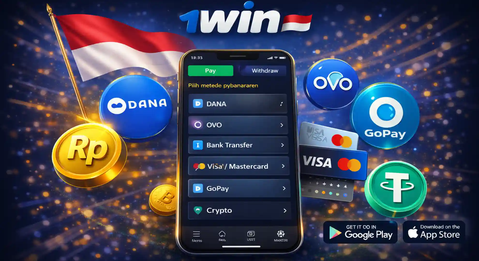 Metode Pembayaran untuk Pemain Indonesia