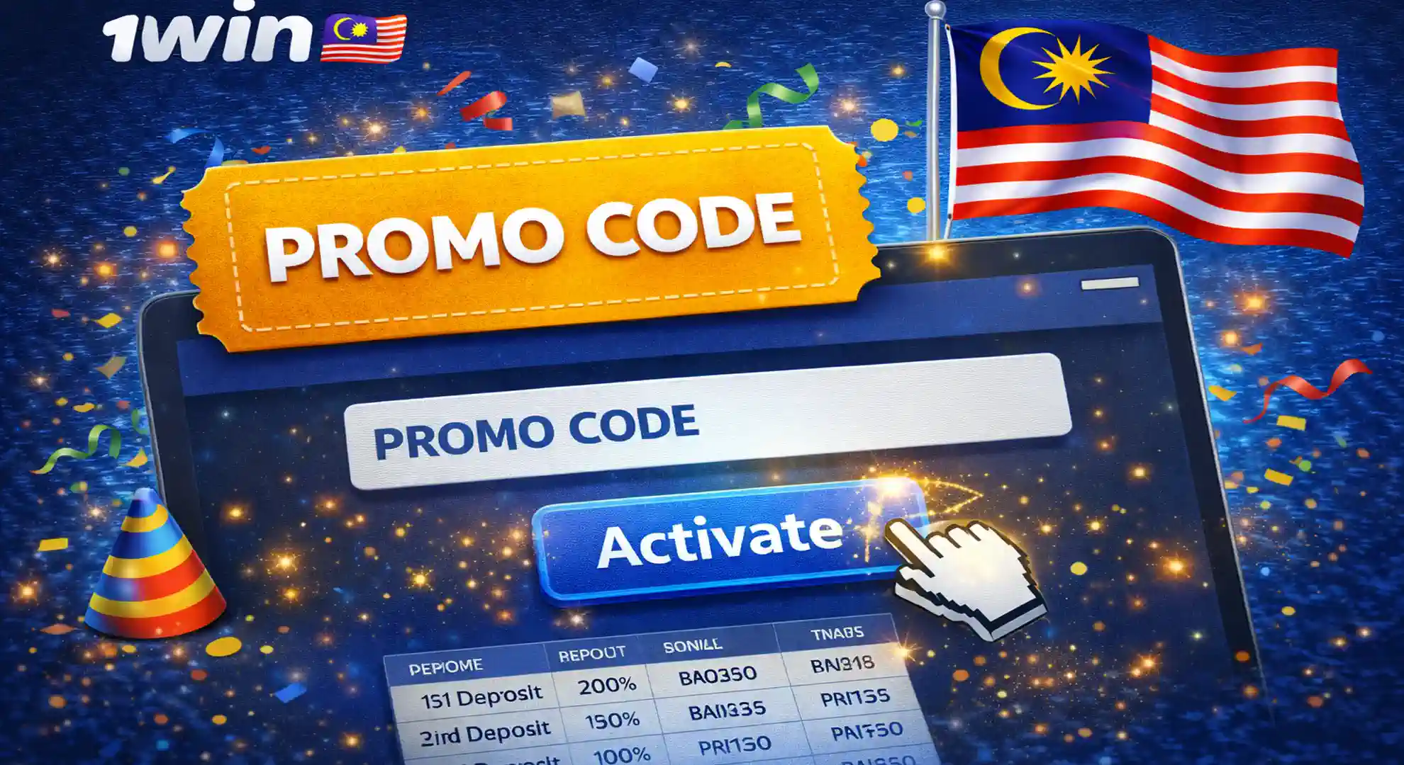 1win Promo Codes and Activation